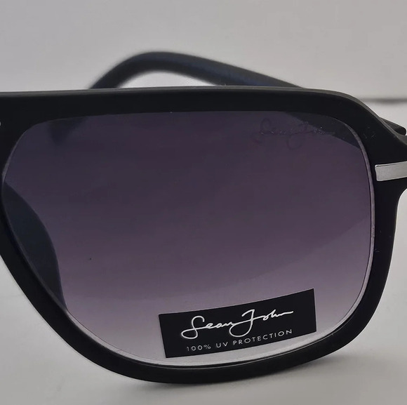 COPY - Sean John Aviator black sunglasses main image 7